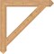 Ekena Millwork Traditional Arts & Crafts Smooth Bracket, Western Red Cedar, 5 1/2"W x 48"D x 48"H BKT06X48X48TRA03SWR - alternate 2